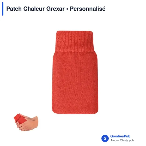 Patch chauffant personnalisé Grexar pour logo - objet publicitaire - Image 7