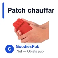 Patch chauffant personnalisé Grexar pour logo - objet publicitaire - Miniature 10