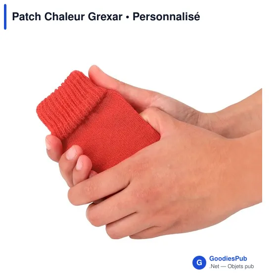 Patch chauffant personnalisé Grexar pour logo - objet publicitaire - Image 10