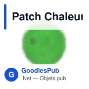 Patch Chaleur Kison - Miniature 3