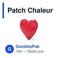 Patch Chaleur Zaroa - Miniature 1