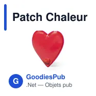 Patch Chaleur Zaroa - Miniature 3