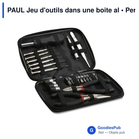 PAUL Jeu d'outils dans une boite al