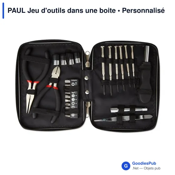 PAUL Jeu d'outils dans une boite al - Image 2