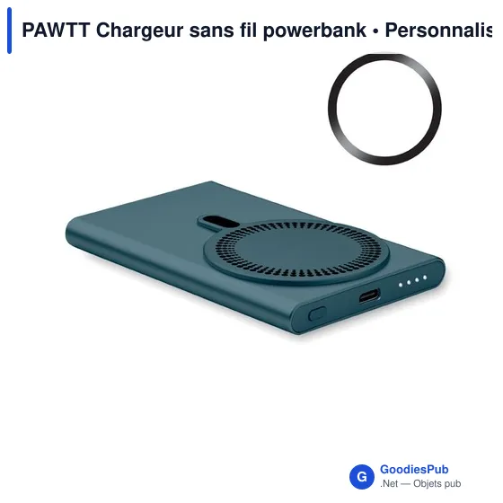 PAWTT Chargeur sans fil powerbank - Image 1