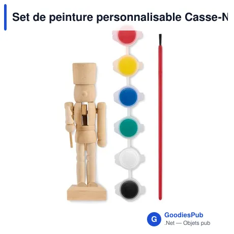 Set de peinture personnalisable Casse-Noisette avec logo