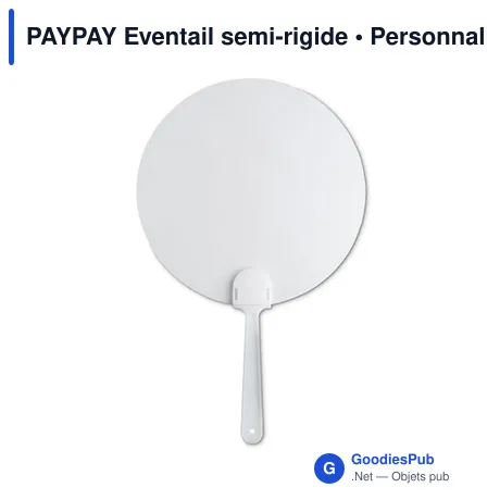 PAYPAY Eventail semi-rigide