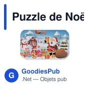 Puzzle de Noël personnalisable en bois avec logo - PAZURU - Miniature 3
