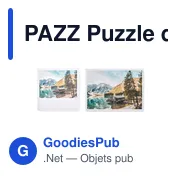 Puzzle de 500 pièces personnalisable avec logo entreprise - Miniature 2