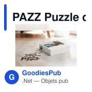 Puzzle de 500 pièces personnalisable avec logo entreprise - Miniature 7