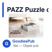 Puzzle de 500 pièces personnalisable avec logo entreprise - Miniature 8