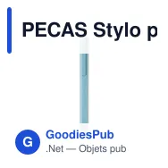 PECAS Stylo poussoir blé paille PP. - Miniature 4