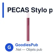 PECAS Stylo poussoir blé paille PP. - Miniature 6