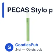PECAS Stylo poussoir blé paille PP. - Miniature 9