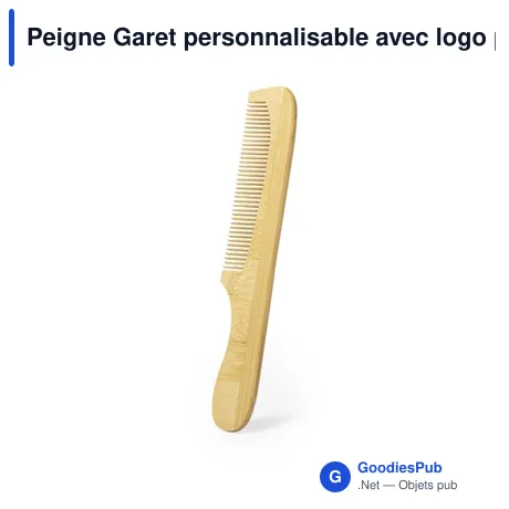 Peigne Garet personnalisable avec logo pour objets publicitaires