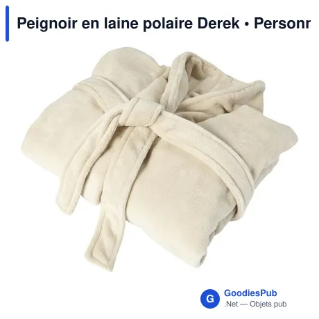 Peignoir en laine polaire Derek
