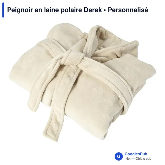 Peignoir en laine polaire Derek - Image 1