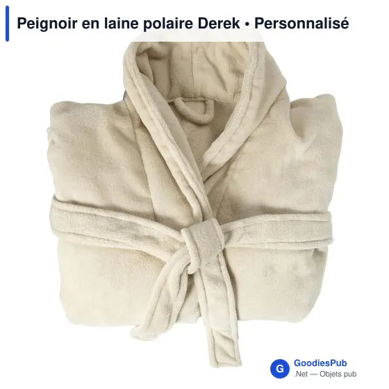 Peignoir en laine polaire Derek - Image 2