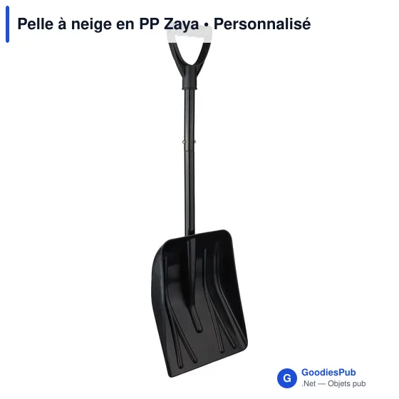 Pelle à neige personnalisable avec logo - Modèle Zaya - Image 2