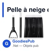 Pelle à neige personnalisable avec logo - Modèle Zaya - Miniature 4