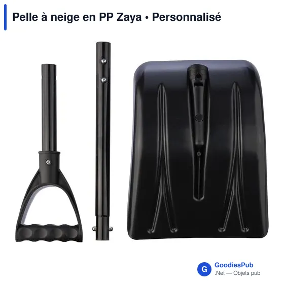 Pelle à neige personnalisable avec logo - Modèle Zaya - Image 4