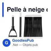 Pelle à neige personnalisable avec logo - Modèle Zaya - Miniature 5