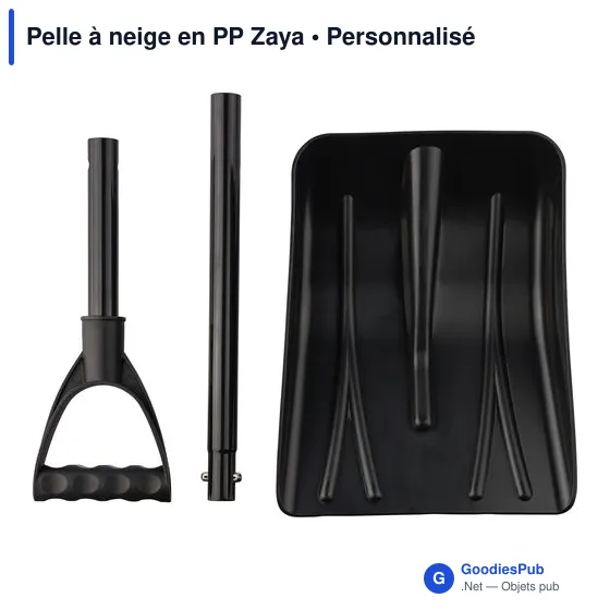 Pelle à neige personnalisable avec logo - Modèle Zaya - Image 5