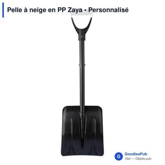 Pelle à neige personnalisable avec logo - Modèle Zaya - Image 7