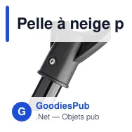 Pelle à neige personnalisable avec logo - Modèle Zaya - Miniature 9
