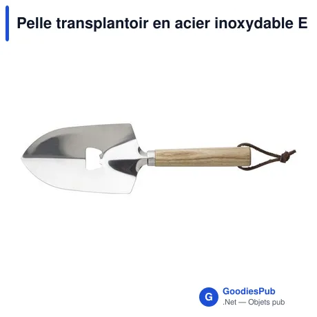 Pelle transplantoir en acier inoxydable Emmeline