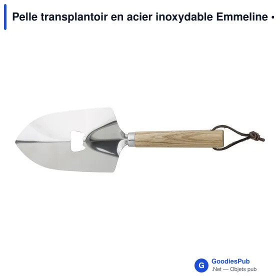 Pelle transplantoir en acier inoxydable Emmeline - Image 2