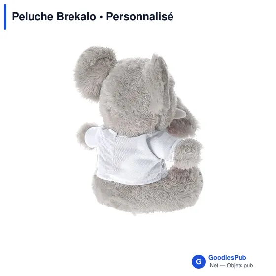Peluche personnalisable Brekalo avec logo - Élégante et douce - Image 3