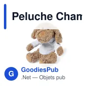 Peluche Chamox - Miniature 1