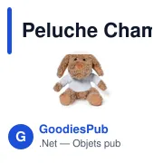Peluche Chamox - Miniature 2