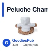 Peluche Chamox - Miniature 4
