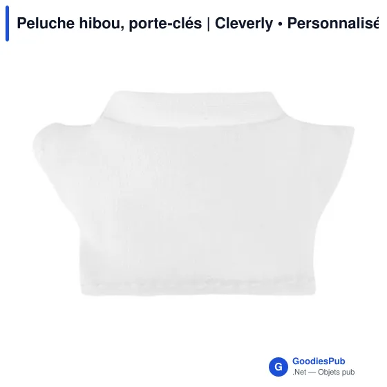 Peluche hibou personnalisable avec logo - Cleverly - Image 8