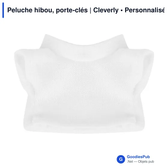 Peluche hibou personnalisable avec logo - Cleverly - Image 9