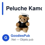 Peluche Kamor - Miniature 1