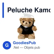 Peluche Kamor - Miniature 2