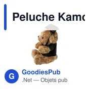 Peluche Kamor - Miniature 3