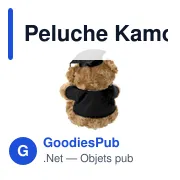 Peluche Kamor - Miniature 4