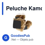 Peluche Kamor - Miniature 5