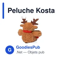 Peluche Kostan - Miniature 2