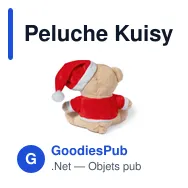 Peluche Kuisy - Miniature 2