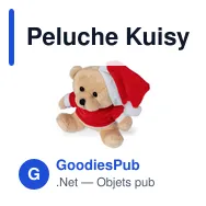 Peluche Kuisy - Miniature 3