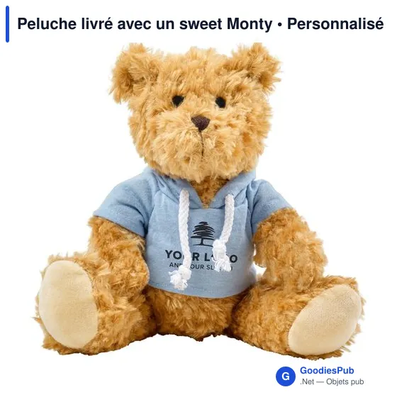Peluche livré avec un sweet Monty - Image 12