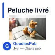 Peluche livré avec un sweet Monty - Miniature 5