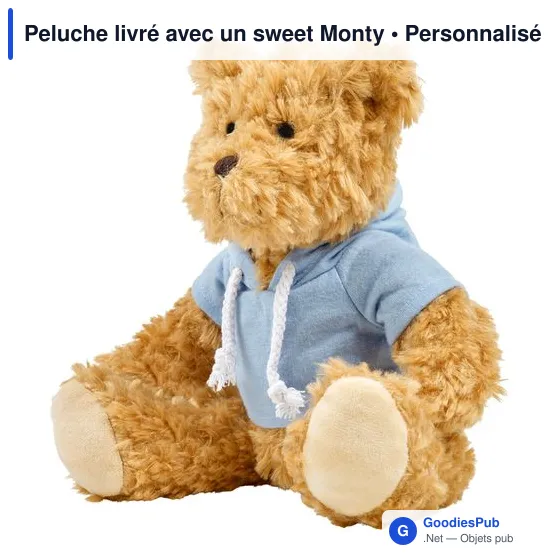 Peluche livré avec un sweet Monty - Image 9