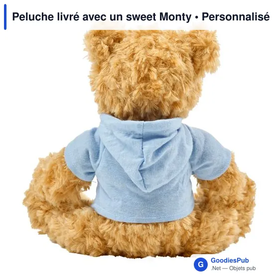 Peluche livré avec un sweet Monty - Image 10