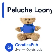 Peluche Loony - Miniature 1